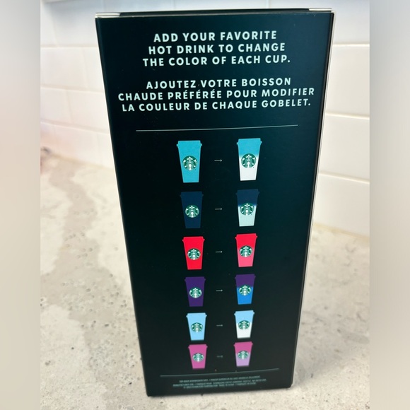 Starbucks Reusable color Changing Hot Cups 6 - Picture 2 of 4